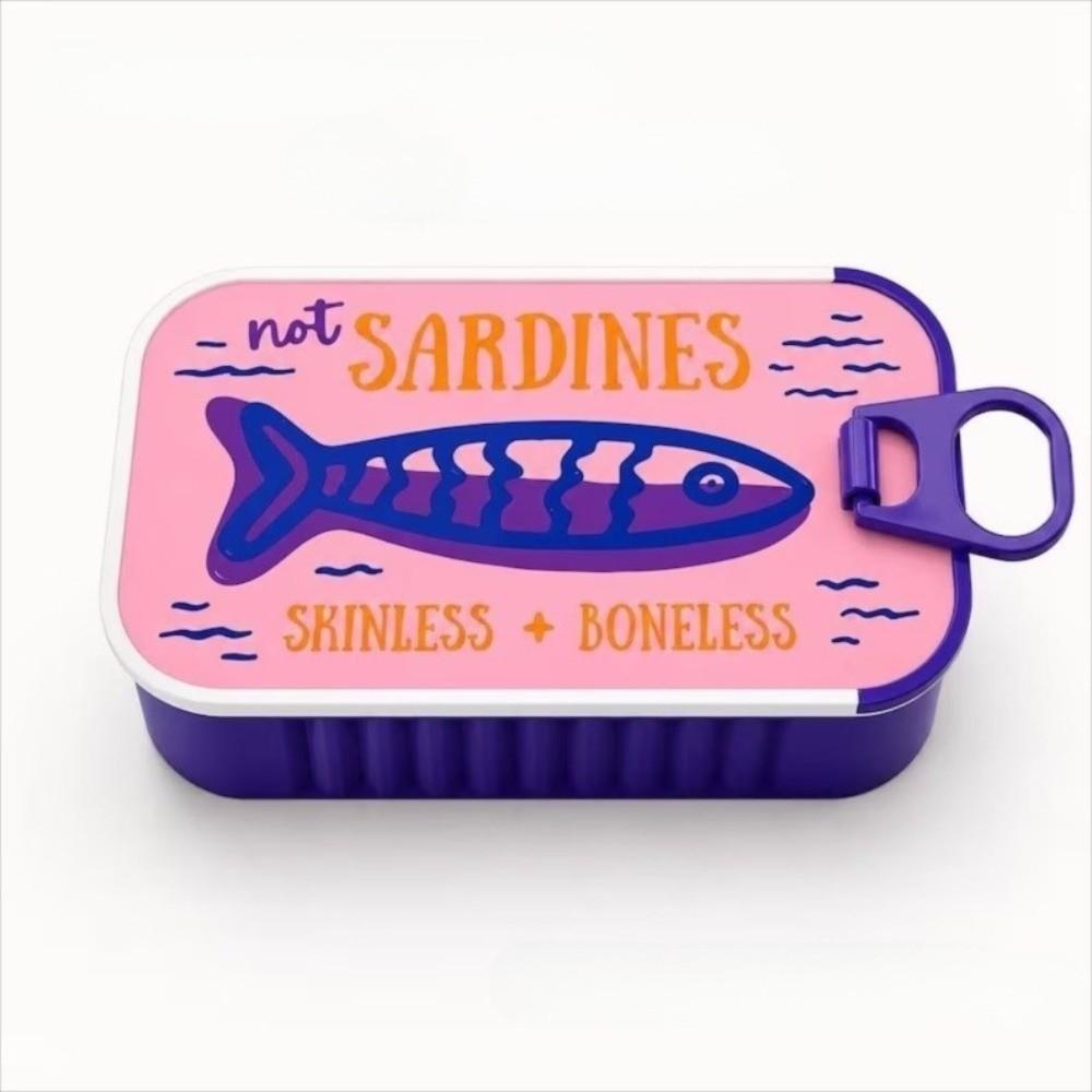 Multi Functional Sardine Tin Jewelry Box 3D Printed Jewelry Display Organizer Gift Box