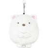 Кейс для проездного на катушке Hatayama Shoji Sumikko Gurashi с Полярным мишкой и Жареной креветкой. Идеально подходит для поездок на работу или в качестве милого аксессуара. Полярный мишка H15 x W13 см Вырубной Мишка, Кошка, Ящерица,