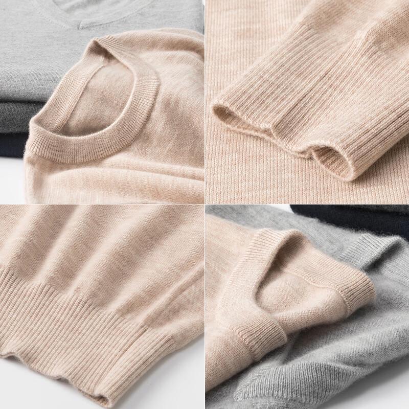 Hengyuanxiang Women's Fine Knit Merino Wool Sweater