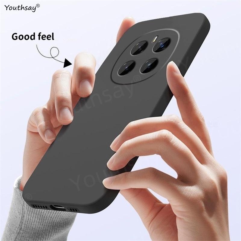 Для Honor Magic 7 Pro Жидкий силиконовый чехол Magic 7 Pro Чехол Funda Coque Мягкий TPU Телефон Бампер для Honor Magic 7 Pro