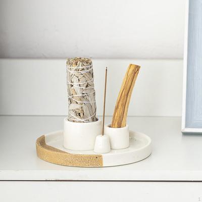 Подставка для благовоний Palo Santo, центральные элементы стола, настольная горелка ручной работы для столовой