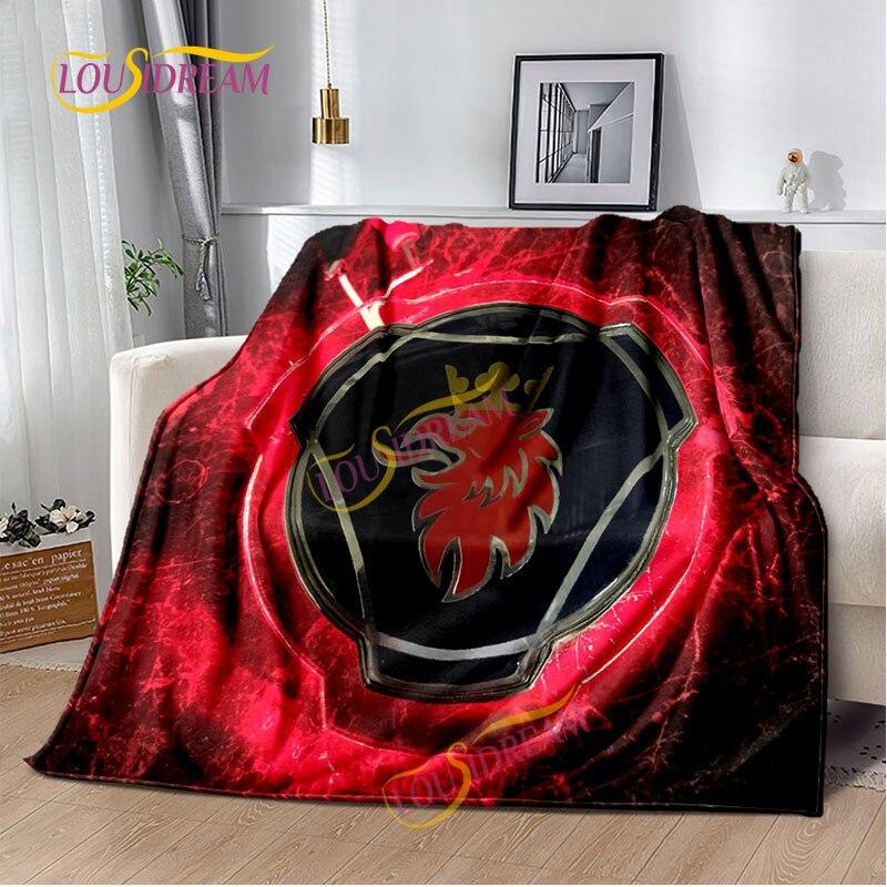 Одеяло Scania для грузовика, домашняя простыня, чехол для дивана, гостиная, офис, одеяло для обеденного перерыва, мягкое повседневное моющееся термоодеяло