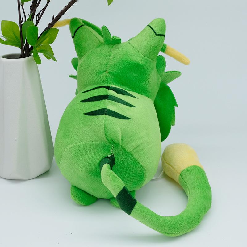 New Gnarpy Discover The Internet Green Cat Plush Toy Doll