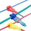 40Pcs(20Set) T Shape Electrical Cable Connector Quick Splice Lock Wire Terminal Crimp Electric Wire Connectors
