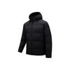 Training Series Zipper Solid Color Simple Hooded Comfortable Versatile Warm Casual Down Jacket Men Outerwear 952547913-3