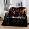 Теплый плед Yellowstone для гостиной, спальни, кровати, дивана, офиса, подарки, фланелевые пледы