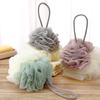 Fashion Exfoliating Back Brush Skin Cleaner Body Scrub Skin Care Mesh Pouf Shower Ball Shower Sponge Bath Ball Sponge Loofahs Bath Shower