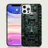 Mayan Stone Totem Pole Phone Case For iPhone 17 Air 16 15 Plus 11 14 Pro Max 13 Mini 12 7 8 + SE Pattern Art Customized Cover 17