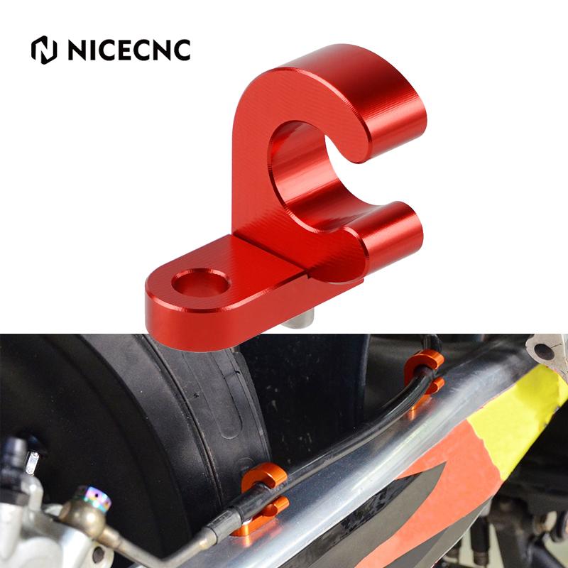 NICECNC For Beta RR 300 2013-2024 Rear Brake Line Hose Clamp Holder RR 50 390 480 RR-S 350 390 430 500 X-Trainer 300 2015-2024