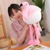 New 3 Sizes Fluffy Flamingo Plush Toys Sleep Pillow Cute Stuffed Animal Crocodile Plushies Doll Children's Birthday Gift