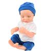18 Inches Newborn Baby Boy Doll Realistic Full Vinly Body Washable Baby Doll with Clothes for Kids