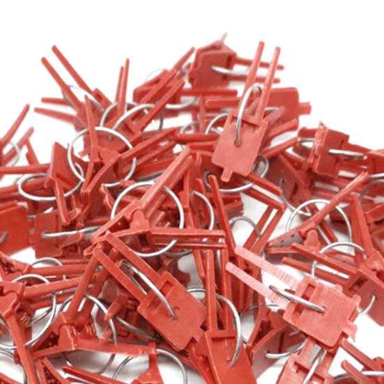 50 шт./компл. зажимы для прививки многоразовые гибкие зажимы для прививки из АБС-пластика садовые растения поддержка баклажанов