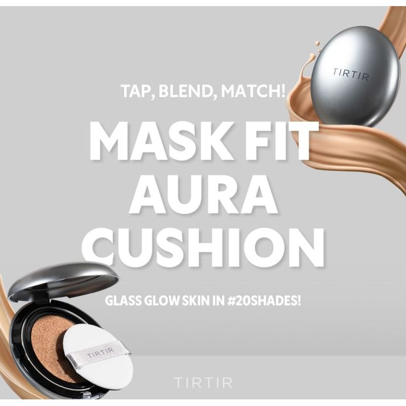 TIRTIR Mask Fit Aura Серебристый Кушон - 20 Цветов