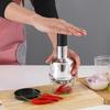 Stainless Steel Onion Chopper Hand Pressure Food Chopper Cutter Slicer Peeler Manual Vegetable Garlic Kitchen Shredder Tool
