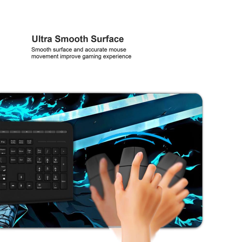 Коврик для мыши Berserk 500x1000 мм Большой игровой коврик для мыши Геймерский XL Резиновый Отаку Клавиатурный коврик Настольный коврик для ноутбука