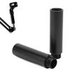 Microphone Holder Extension Rod Set, Includes Two Microphone Holder Extension Rods with 5/8" Female Threads and 5/8" Male Thread Interface, 3/8" Femal