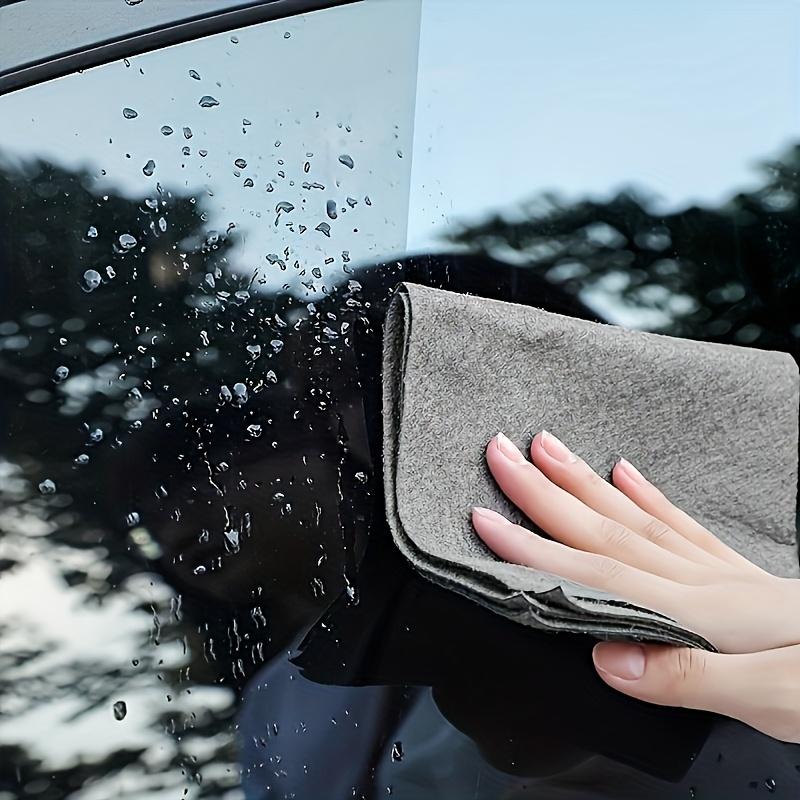 10pcs Magic Glass Cleaning Cloths - Thickened Microfiber Wipes, Suitable for Windows, Mirrors, Cars, and Kitchen Bathroom Surfaces, Practical Design
