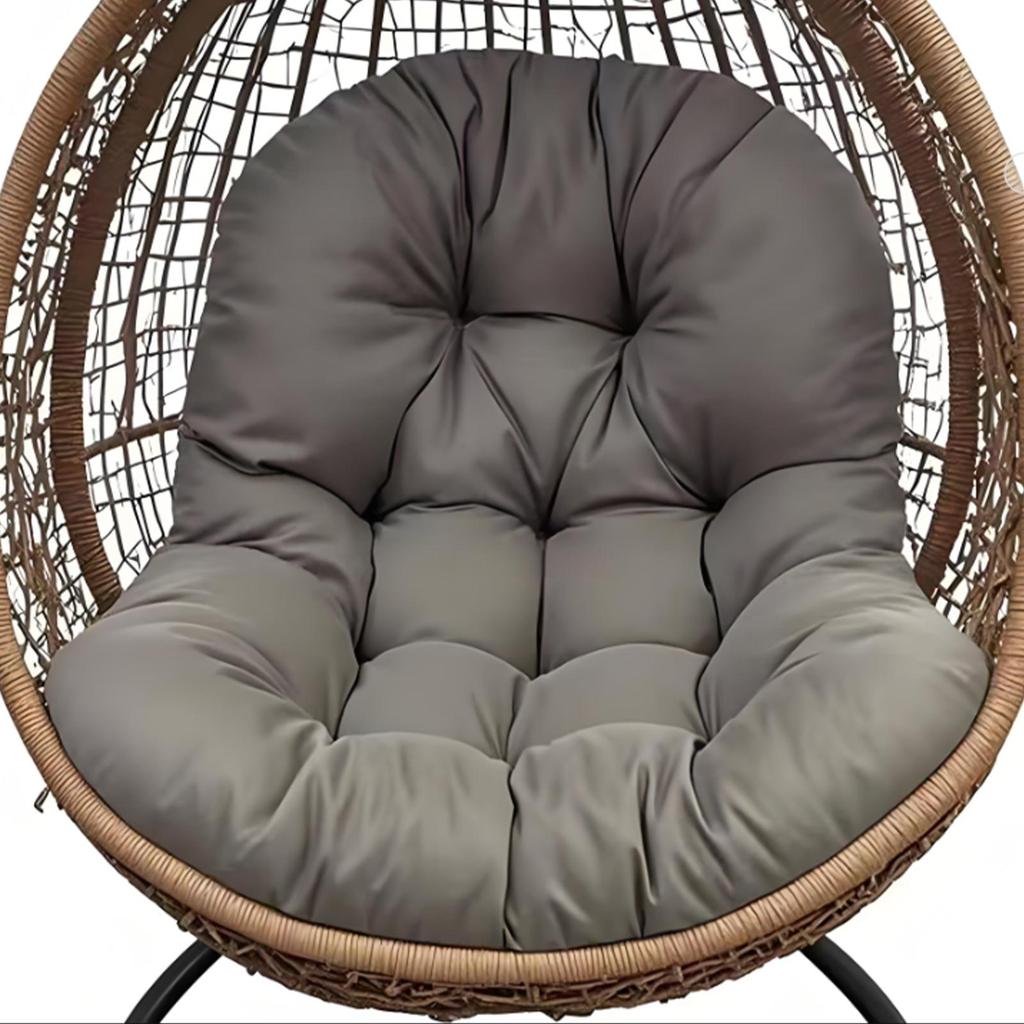 Подушка для подвесного кресла-яйца, Моющаяся, Удобная, Мягкая подушка для сиденья, Утолщенная для улицы, дома, веранды, патио,