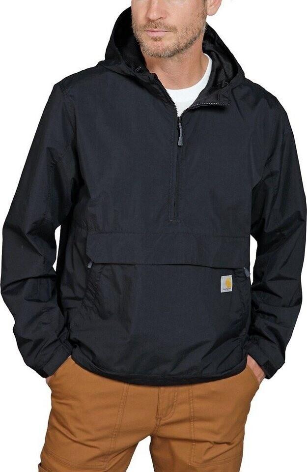 Демисезонная куртка Carhartt Rain Defender Loose Fit leichte Kapuzenjacke schwarz