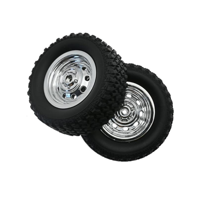 4pcs/set Remote Control Crawler Wheel Tires Compatible with MN78/ MN82 Remote Control Crawler Car Truck Modified Tool