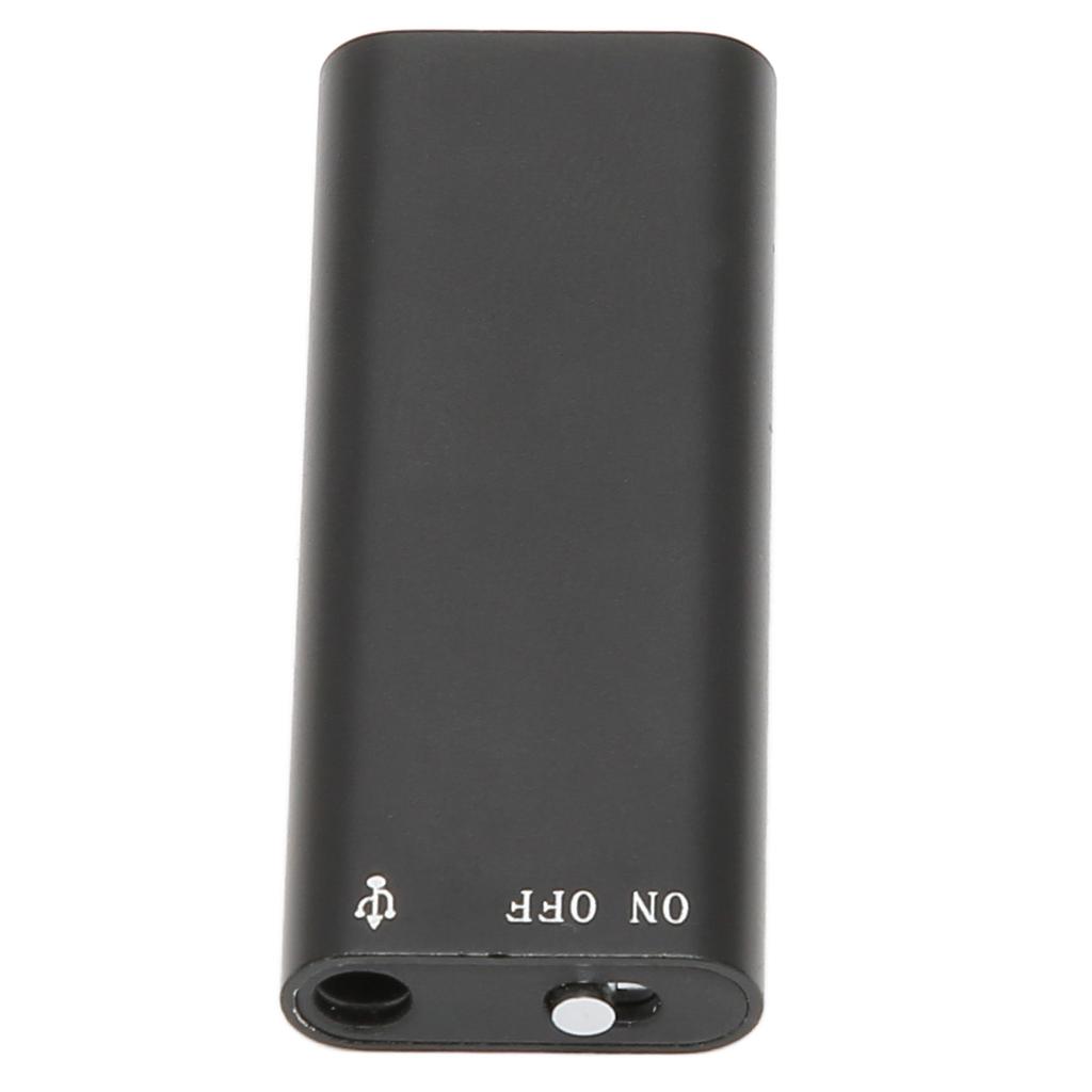Voice Recorder HD Noise Reduction Voice Activated USB Charging Mini Sound Recorder for Meetings