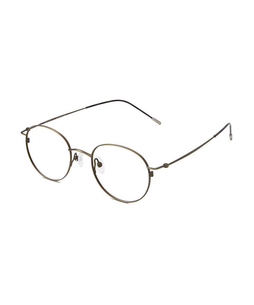 Очки Loulou R Eye 182 Круглые на шарнирах 50 Античное золото