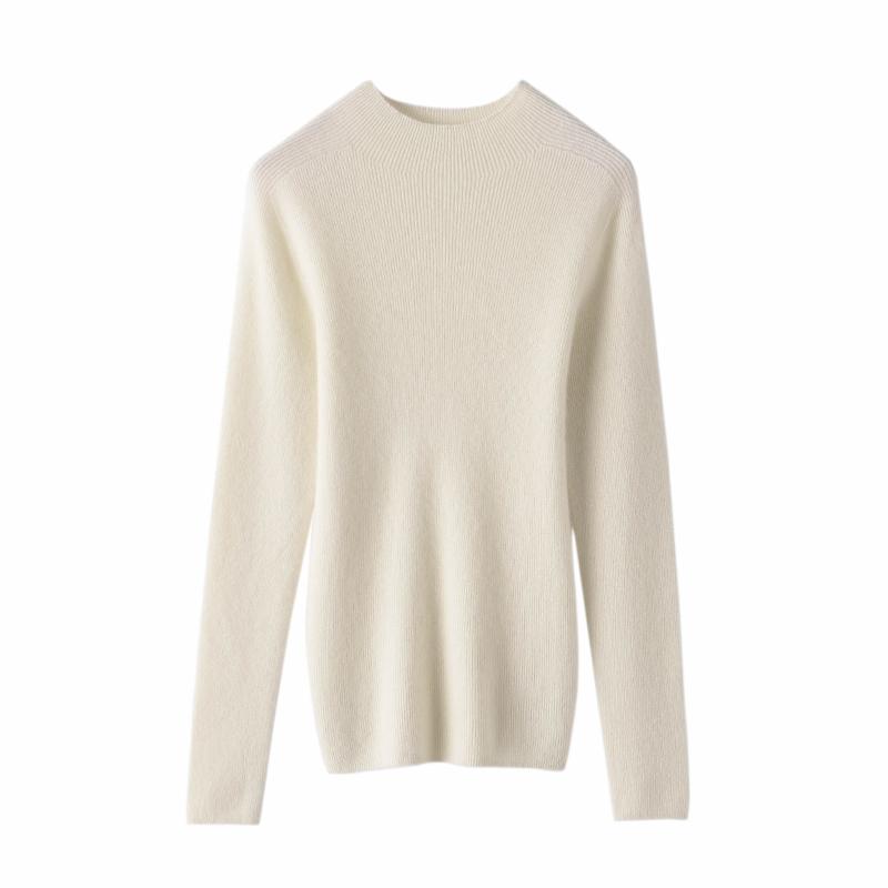 Women's Cashmere Sweater Qinghe Cashmere 100% Cashmere Women's Autumn and Winter Cashmere Sweater Soft and Warm