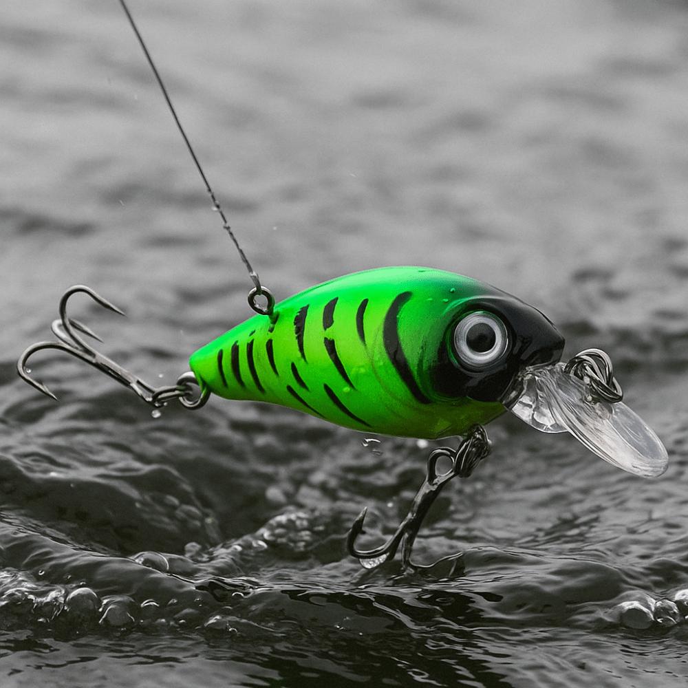 8Pcs/Box Mini Size Fishing Lure Floating Topwater Fishing Bait Artificial Bait Topwater Fishing