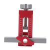 Cabinet Door Installation Positioner Aluminum Alloy Adjustable Cabinet Door Mounting Jig Tool for DIY Most Cabinet Doors