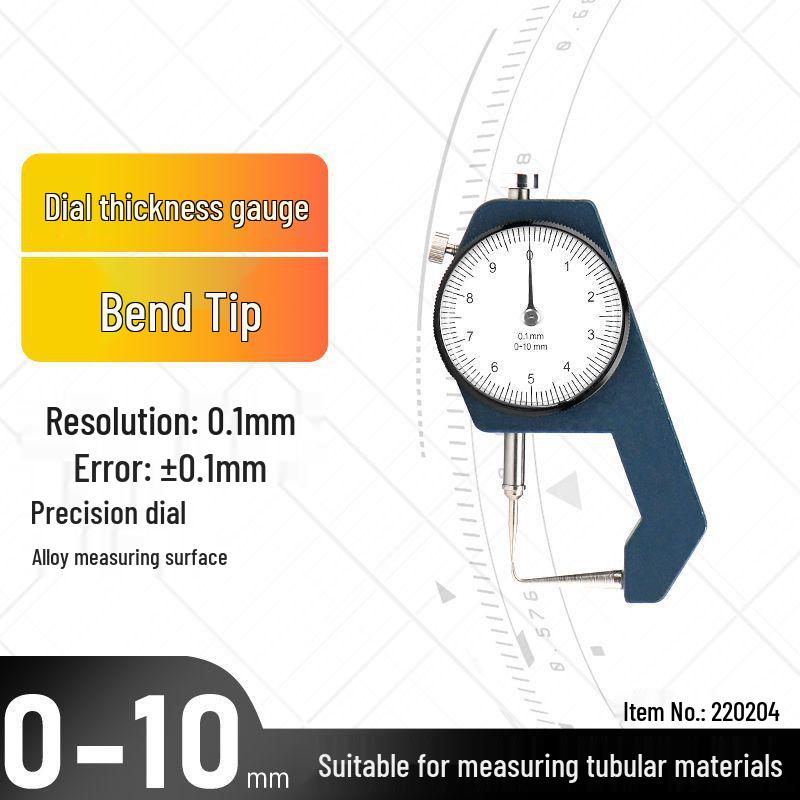 Высокоточный цифровой толщиномер-штангенциркуль с микрометрическим дисплеем