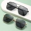 Polarized Sunglasses For Day And Night Use Pilot Retro Sun Glasses Men'S Driving Special Double Beam Riding Toad Mirror Eyewear