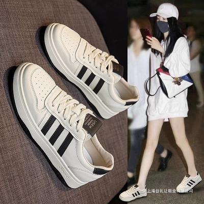 Кожаные маленькие белые туфли женские новые осенние кеды сетчатые спортивные повседневные универсальные женские туфли кеды кожаные туфли