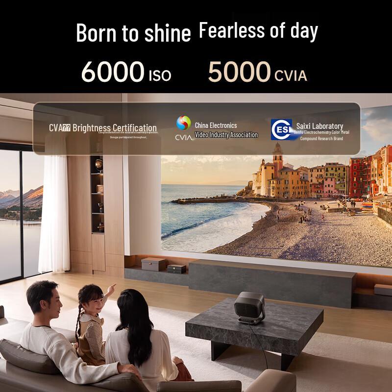 JMGO N5 Ultra Max 4K Tri-Color Laser Gimbal Projector (CN version)