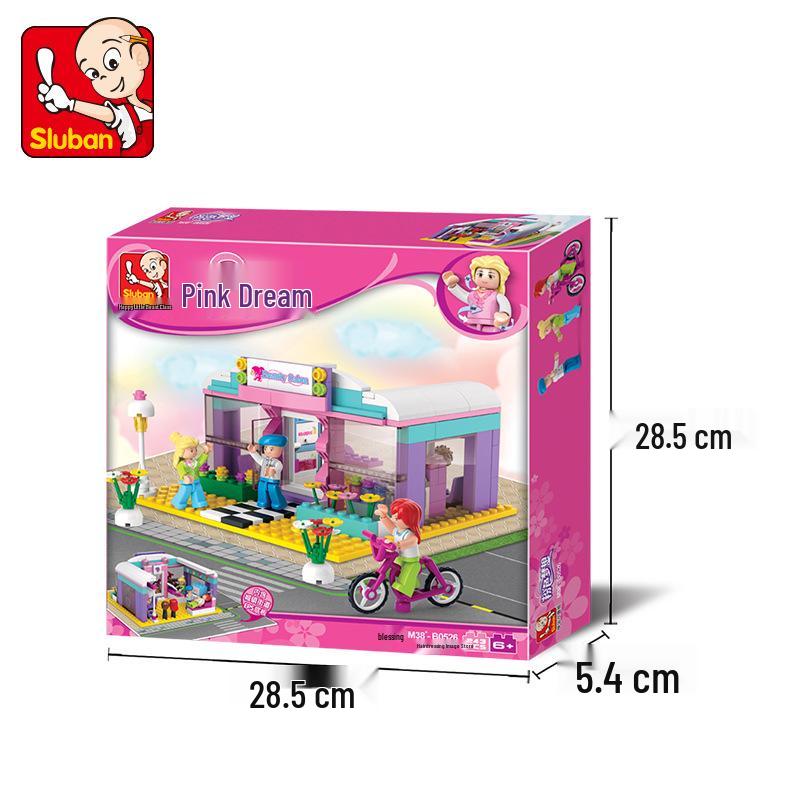 Конструктор Dolphin Bay Pink Dream Girl - Развивающие игрушки для сборки для детей