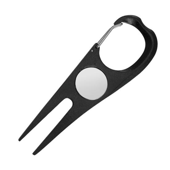 Инструмент для ремонта дырок в гольфе, алюминиевый сплав, зеленая вилка с магнитным маркером мяча, аксессуары для гольфа для мужчин и женщин, гольфистов