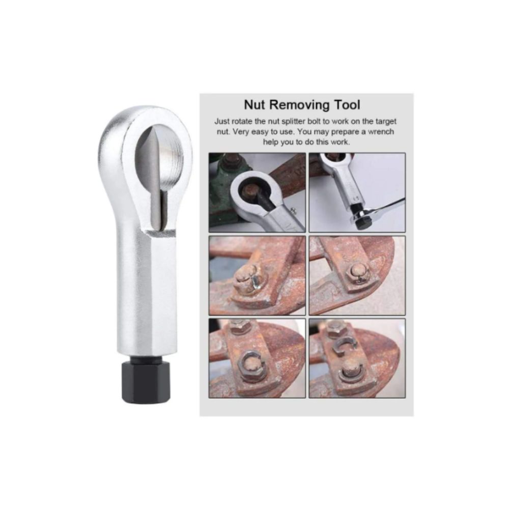 Rust-Removed Nut Remover Heavy Duty Bolt Removal Tool Extractor Kit Screw Remover Professional Use