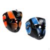 2 шт. боксерский шлем, ПУ кожа, шлем для ММА, спаррингов, оранжевый и синий