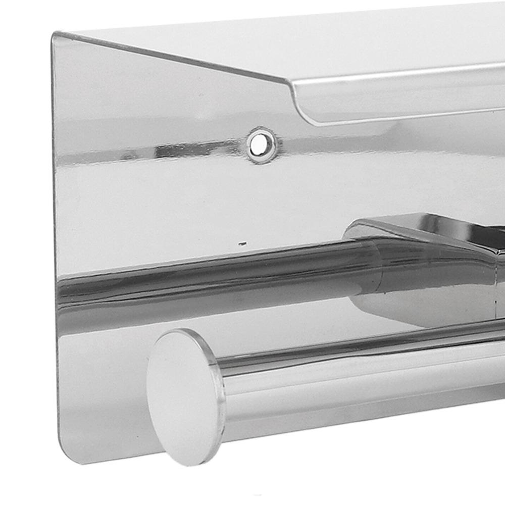 Stainless Steel Toilet Paper Holder Mirror Shiny Toilet Paper Dispenser Bathroom Toilet