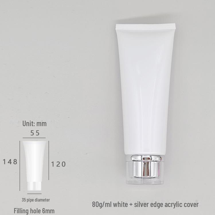 80 г 80 мл очищающее средство для лица, солнцезащитный крем и крем для рук в белой тубе