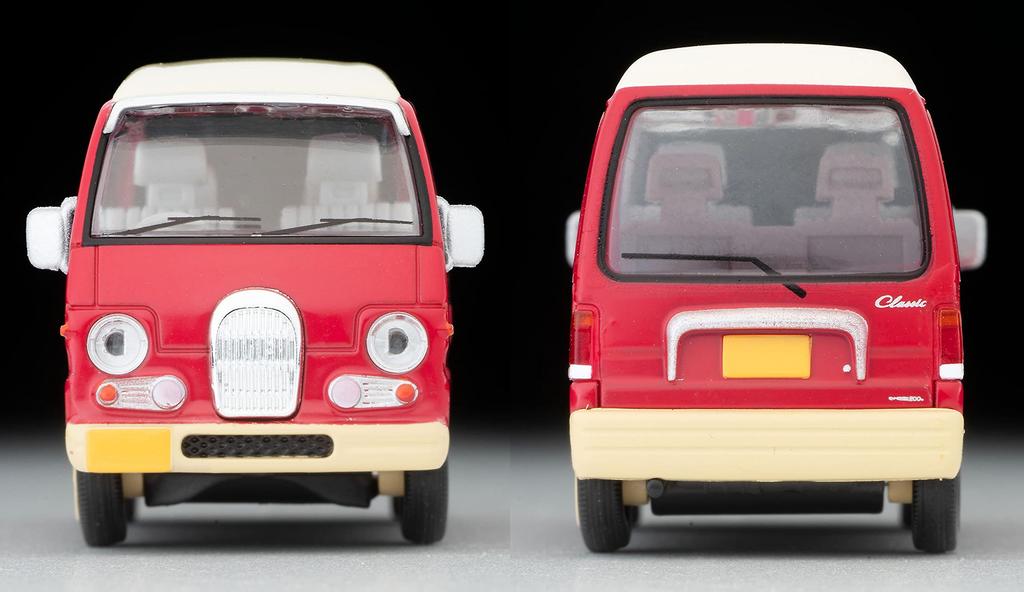 Tomica Limited Vintage Neo Subaru Sambar Dias Classic 96 года выпуска, готовый продукт 316770 1/64 LV-N249b Красный/Белый