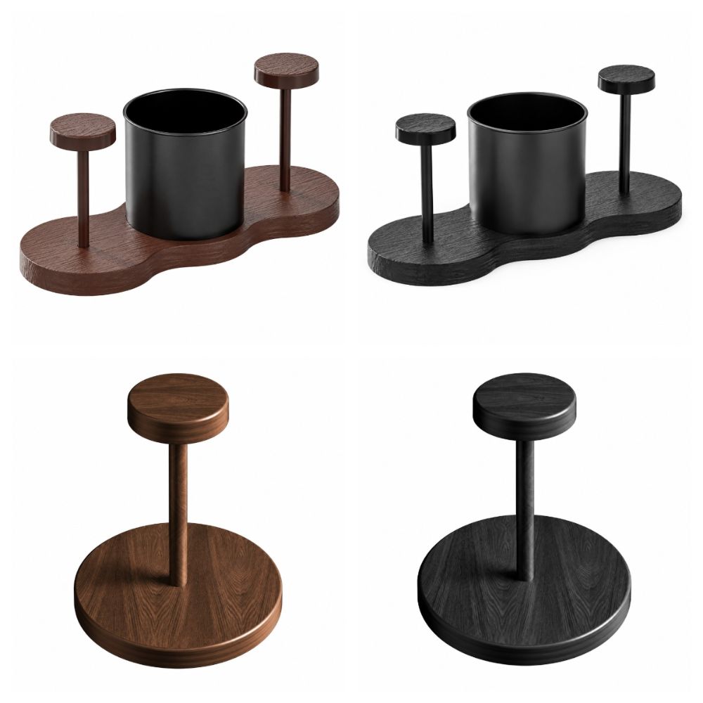 Space Saving Cup Holder Rack Modern Disposable Cup Stand Coffee Cup Organizer Office Use