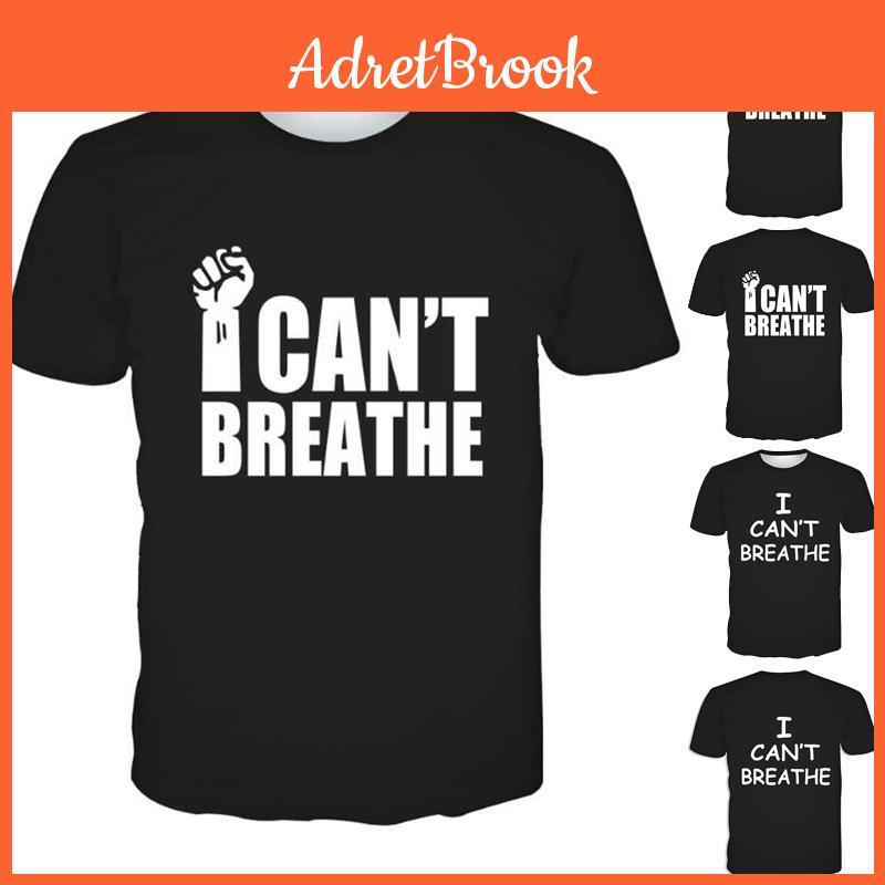 Stylish I Can't Breathe Printed T-shirt For Men And Women In Soft And Breathable Fabric