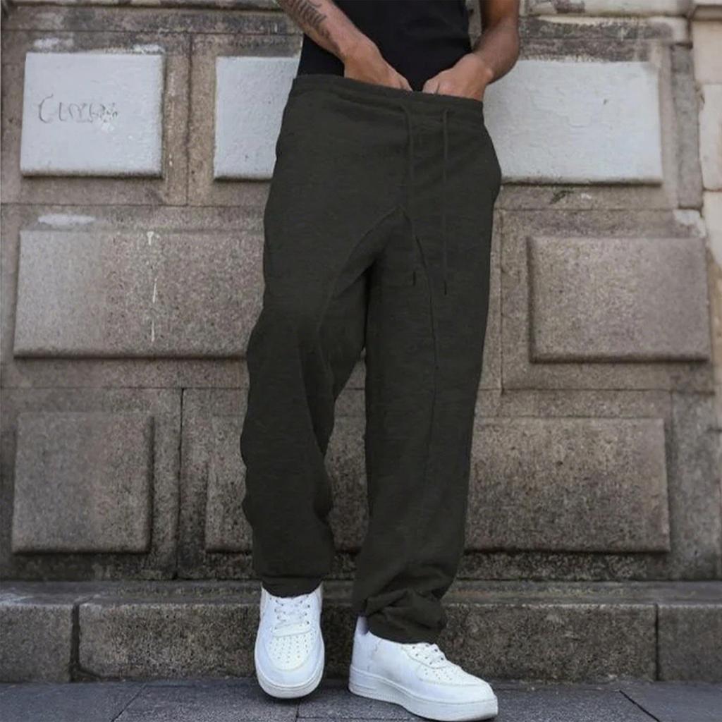 Мужские широкие спортивные штаны с напуском, на кулиске, с широкими штанинами, расклешенные спортивные штаны, уличная одежда
