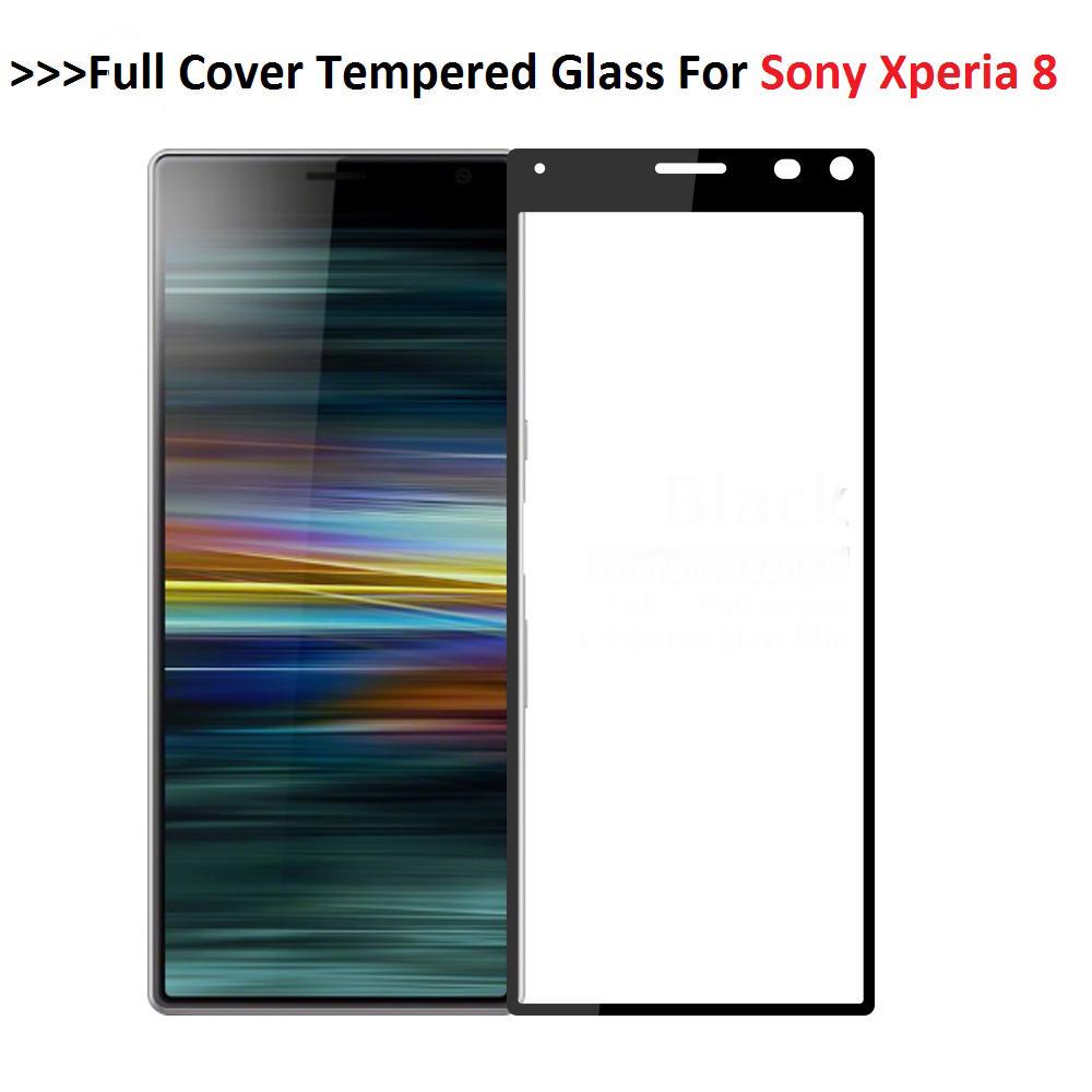 Для Sony Xperia L4/Xpeira L3/Xperia 8/Xperia 5 II III Xperia 10 Plus 2.5D полное покрытие из закаленного стекла, защитная пленка для экрана
