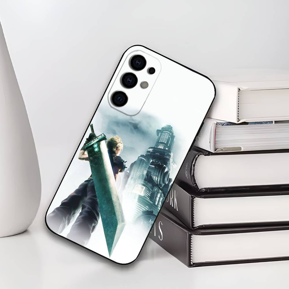 F-Final Game F-Fantasy Phone Case For Samsung S25,S24,S21,S22,S23,S30,Ultra,S20,Plus,Fe,Lite,Soft Black Cover