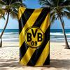 Borussia Dortmund Beach Towel Quickdry Soft Microfiber Comfortable Lightweight Suitable For Swimming Gym Camping Yoga Vacation