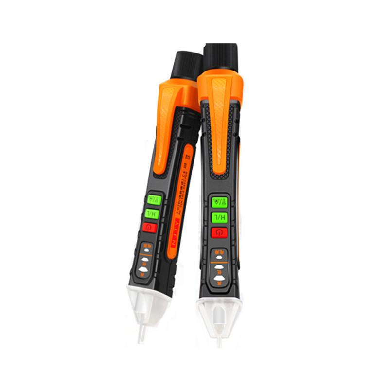Non-contact Electric Test Pen T02AB: Sound & Light Induction, Voice Readout, Live/Neutral Wire Detection, Circuit Repair.