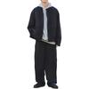 Uniqlo Серия коллабораций Clare Waight Keller Модные брюки-карго с множеством карманов на молнии, однотонные, свободные, удобные, универсальные, унисекс, 476193-09