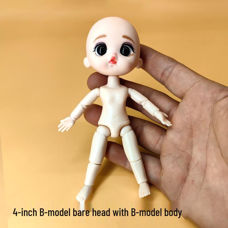 13 см BJD кукла-манекен для переодевания с подвижными кистями 9.5 см и макияжем, включает аксессуары принцессы