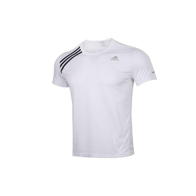 Adidas Casual Sports Short Sleeve T-Shirt Men Tops White FK1592
